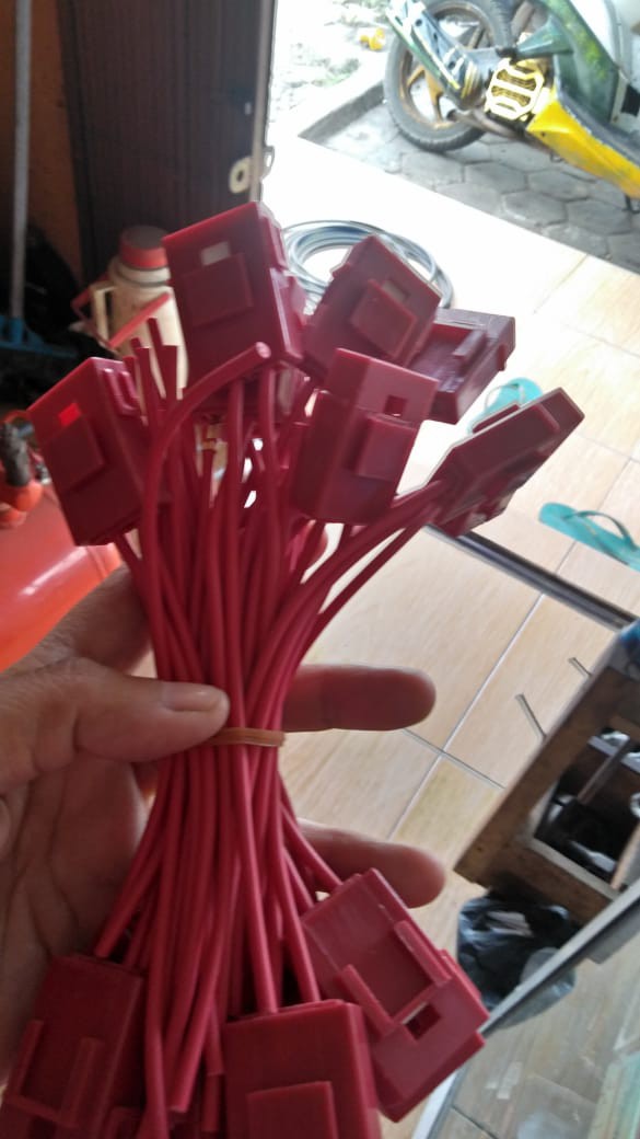 Rumah Sekring Besar Keramik Aw Polos Fuse Box Ceramic