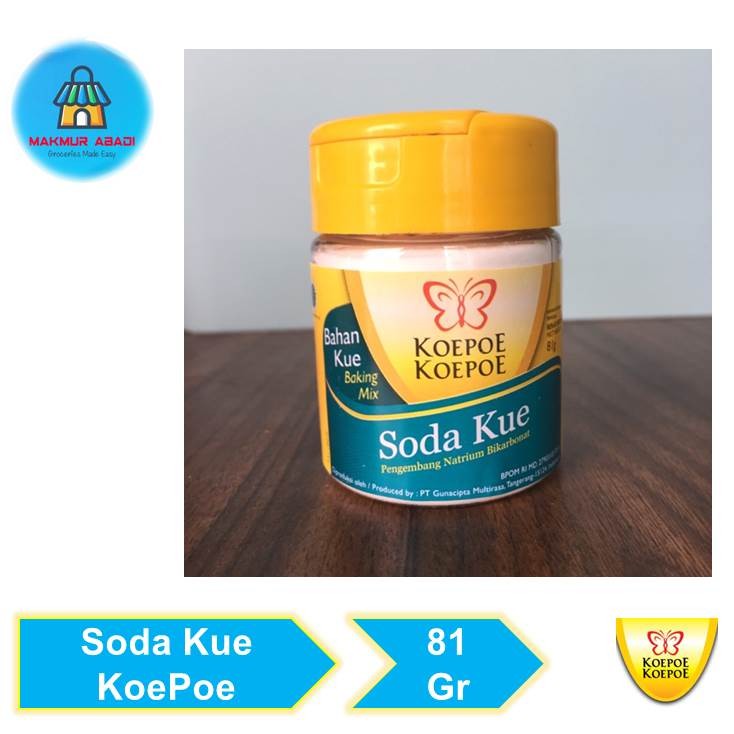 

Soda Kue Koepoe Koepoe [81 g] || Makmur Abadi Official Store