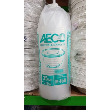 THINWALL AECO MANGKOK 450ML 25SET