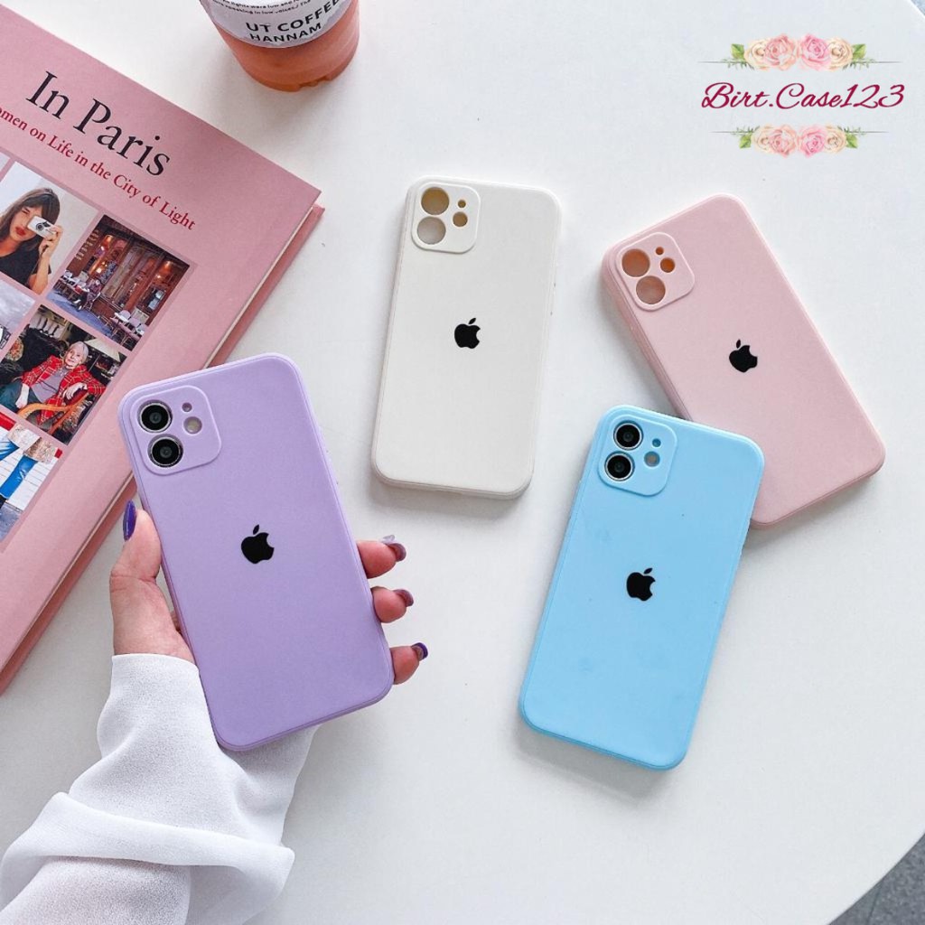 Softcase Original Silikon Pelindung Kamera i phonee 6 6+ 7 7+ 8 8+ Se Bc5768