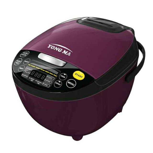 CC--YONG MA Digital Rice cooker 2 L SMC211 Merah dan ungu