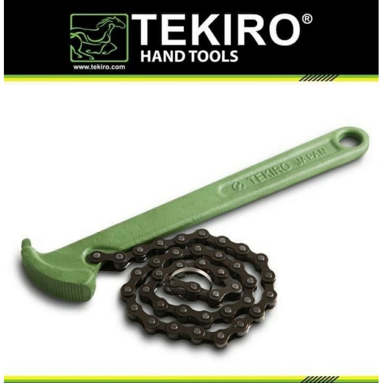 Kunci Oli Filter Rantai 6" Tekiro /Oli Filter Wrench Tekiro 6"