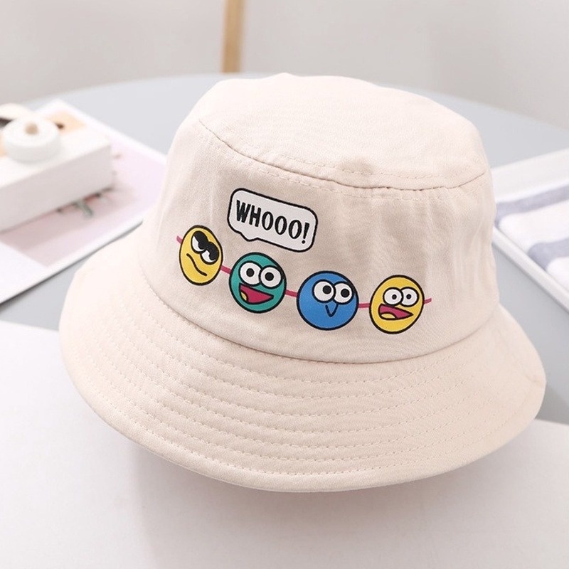 Topi Nelayan Kasual Motif Kartun Untuk Anak Laki-Laki 220329