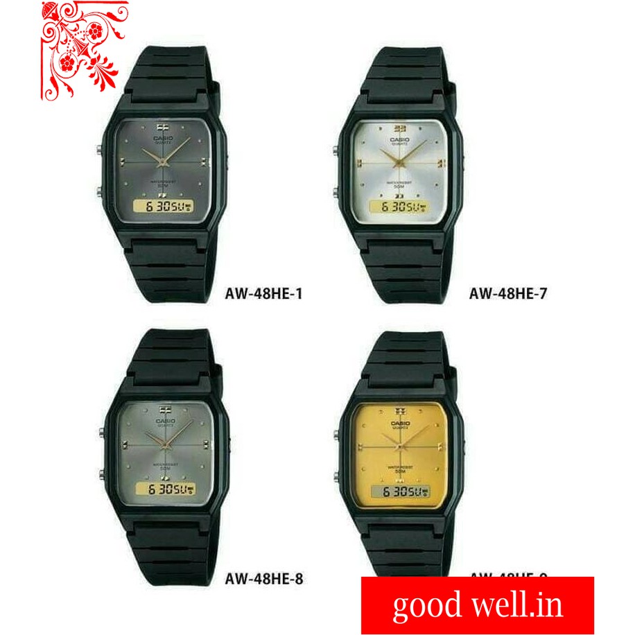 JAM TANGAN CASIO AW-48HE-8 / AW 48HE ORIGINAL GARANSI RESMI