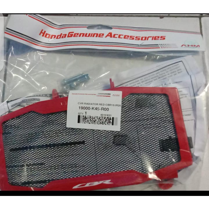 Cover Radiator Original Motor Honda CBR 150R Seri K45
