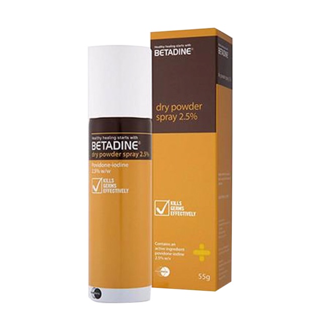 BETADINE Dry Powder Spray 55gr