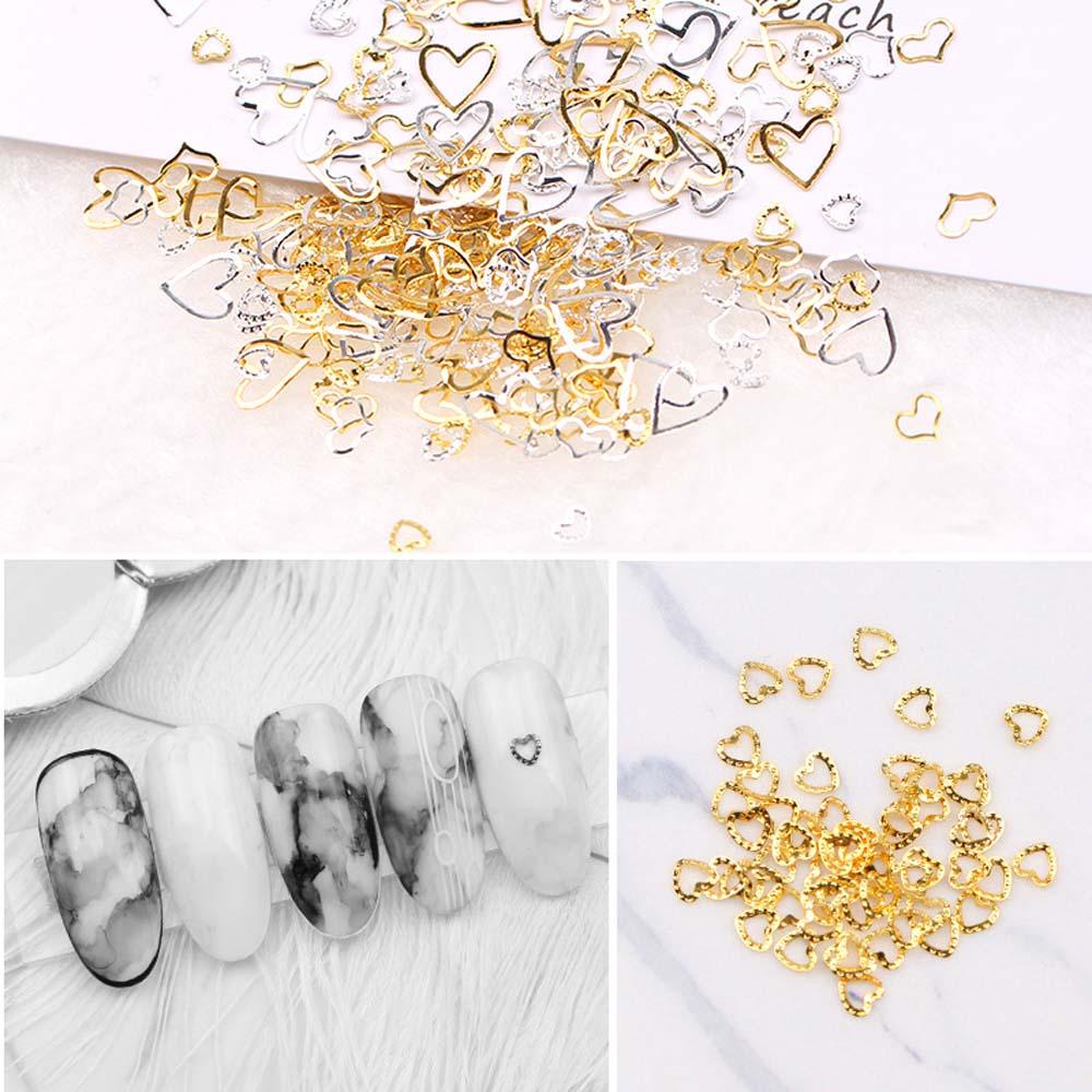 Stiker Kuku Agustina Nail Art 3D Manicure Rivet Nail Art Dekorasi