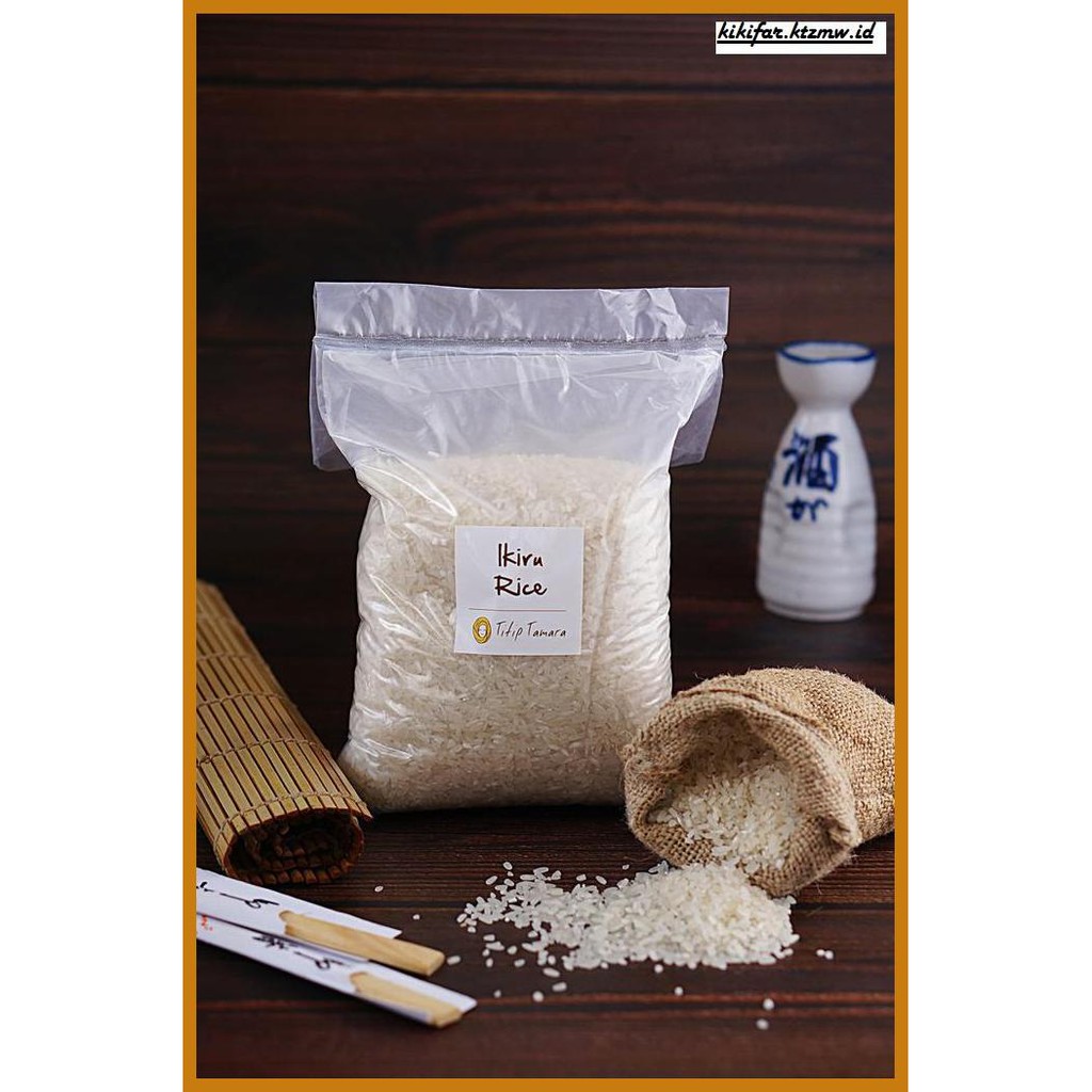 

ANEKA-BERAS- IKIRU RICE BERAS JEPANG SHARE SIZE 1 KG -BERAS-SEHAT.