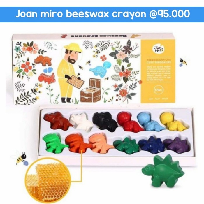 

Mudah Joan Miro Beeswax Crayon Dinosaur Non Toxic Murah
