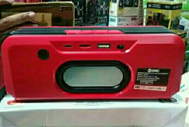 PROMO SPEAKER BLUETOOTH GMC 881C ORIGINAL/PORTABLE SPEAKER MINI  MP3 RADIO FM USB WIRELESS