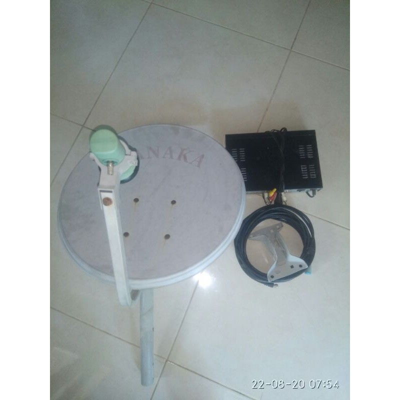 parabola tanaka komplit dengan receiver