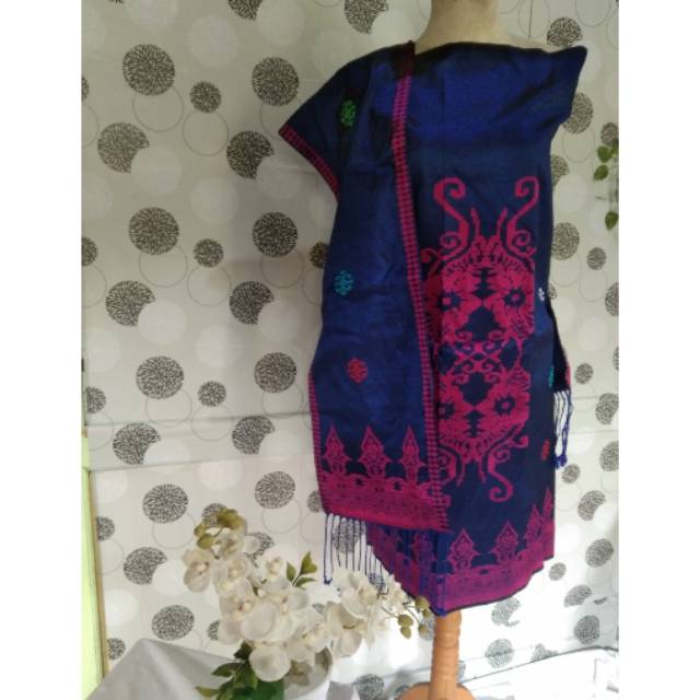 Songket Silungkang Motif Teratai