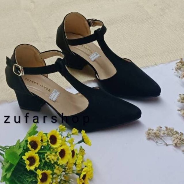 Abhia Pump Heels (IY-48) / Sepatu Hak Tahu / Heels Wanita / Sepatu Kerja Wanita