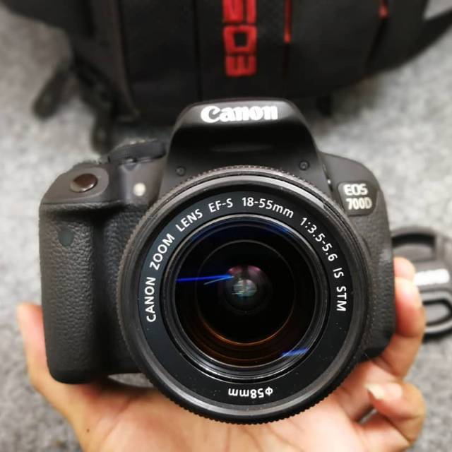 Kamera canon 700d kaya baru no box murah