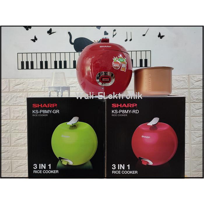 Sharp Rice Cooker Ks-P8My / Magic Com Ksp8My / Magic Com Mini Antik