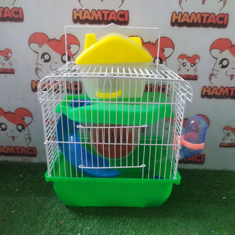 KANDANG HAMSTER 2 TINGKAT SWEET HAMSTER