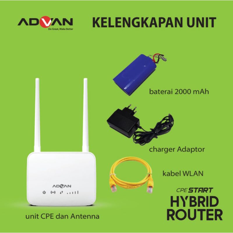 modem cpe advan unlock bonus 150Gb