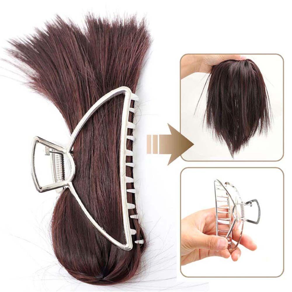 Mxbeauty Hiu Klip Rambut Sanggul Hitam Street Shot Styling Hairpin Sanggul Hair Extension