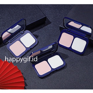 LAMEILA Bedak 2 in 1 Colour Geometry Make Up Powder Cake Durable in use, water resistant LA169