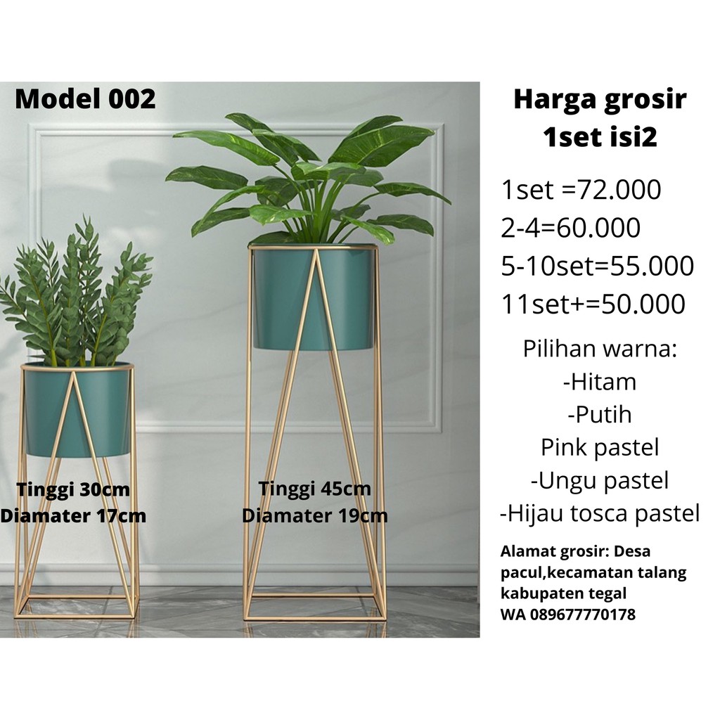 Standing Pot Murah Standing Pot Besi Standing Vas Pot Bunga Vas Bunga Pot