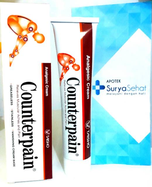 Counterpain 60gr / 120 gr - Krim Otot Penghilang Rasa Nyeri