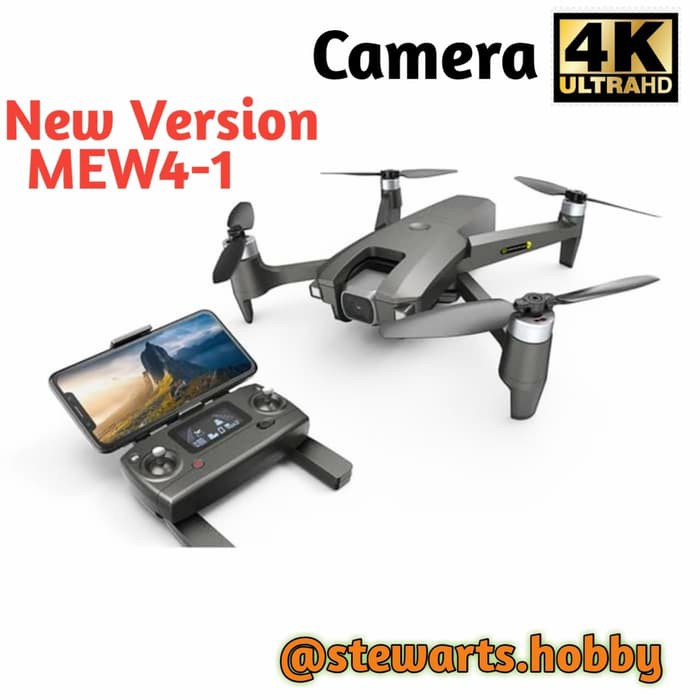 Drone MJX MEW4 MEW4-1 MEW4 4K Drone Brushless GPS 4K Camera FPV