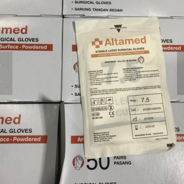 Jual Altamed Sterile Surgical Gloves Shopee Indonesia