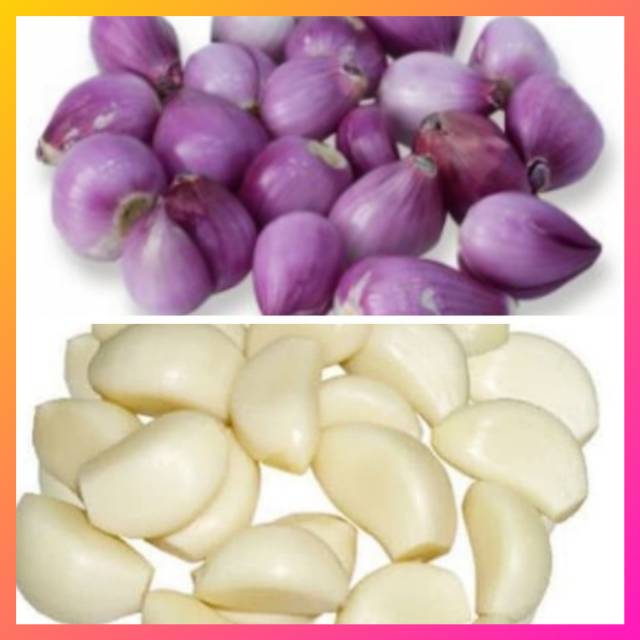 

Bawang Merah Kupas, Bawang Putih Kupas 250, 100 gram