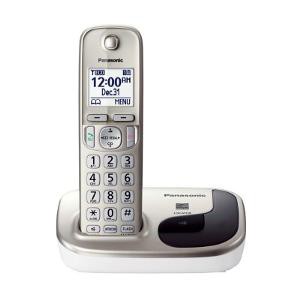 Panasonic KX-TGD210 Cordless Phone Silver Telepon