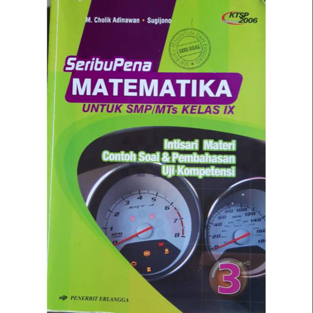 Seribu Pena Matematika SMP Kelas 3