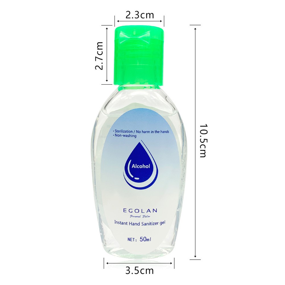 Sander Hand Sanitizer Gel Rinse Free Hand Moisturizing Refreshing Gel Portable Hand Sanitizer Cleaner For Family Indoors Outdoors Instant Hands Cleaning 50ml Shopee Indonesia