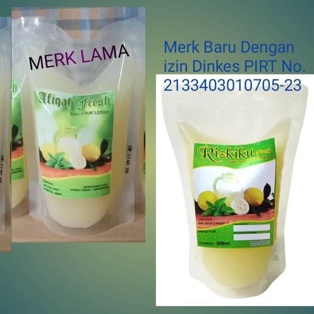 

PROMO / TERBARU / MURAH / DIET HERBAL / AFIQAH FRESH/RIZKIKU Sari Lemon Murni 250 ml