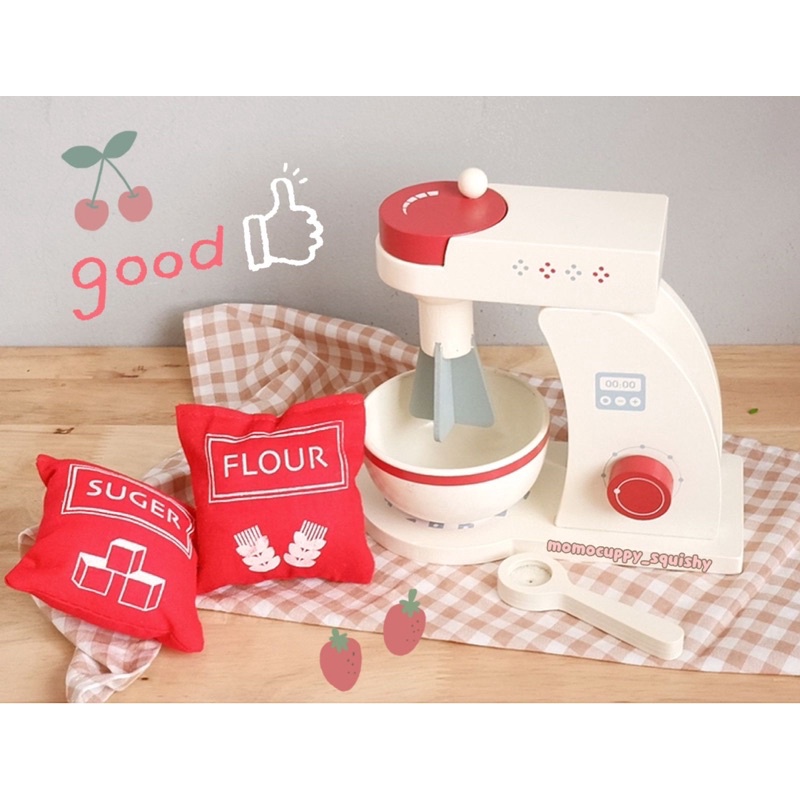 Wooden toys kitchen bakery edition ORIGINAL - mainan kayu edukasi pretending play untuk anak2