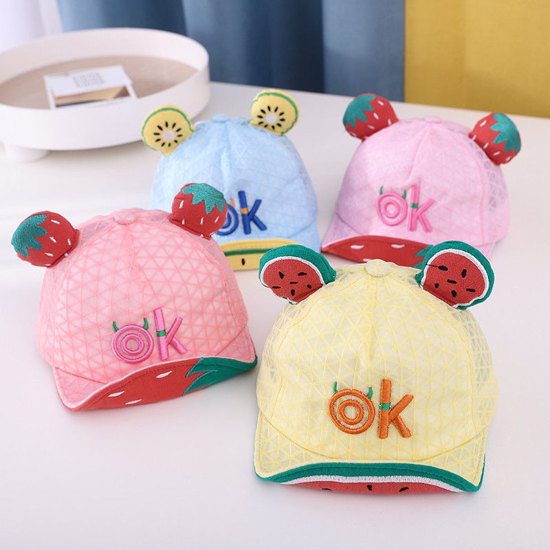 TOPI ANAK bayi KATUN LUCU IMPOR KELAS PREMIUM BARU