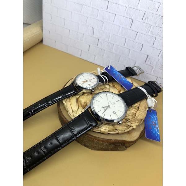 JAM TANGAN PRIA WANITA COUPLE ALFA 55035L ORIGINAL 1000%