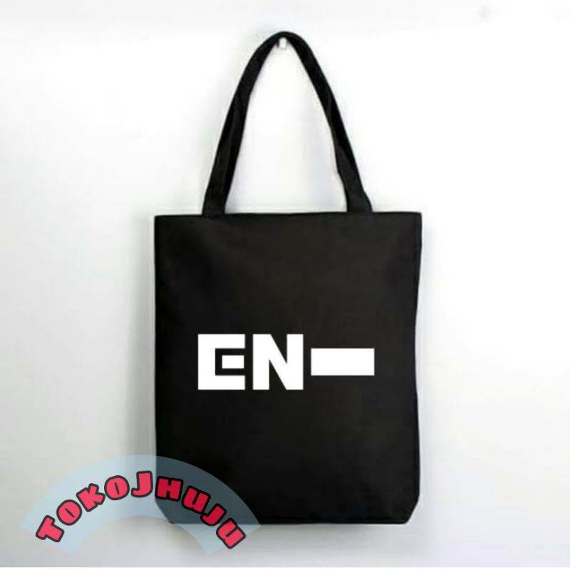 Totebag Zipper Enipen EN- Logo tas jinjing resleting