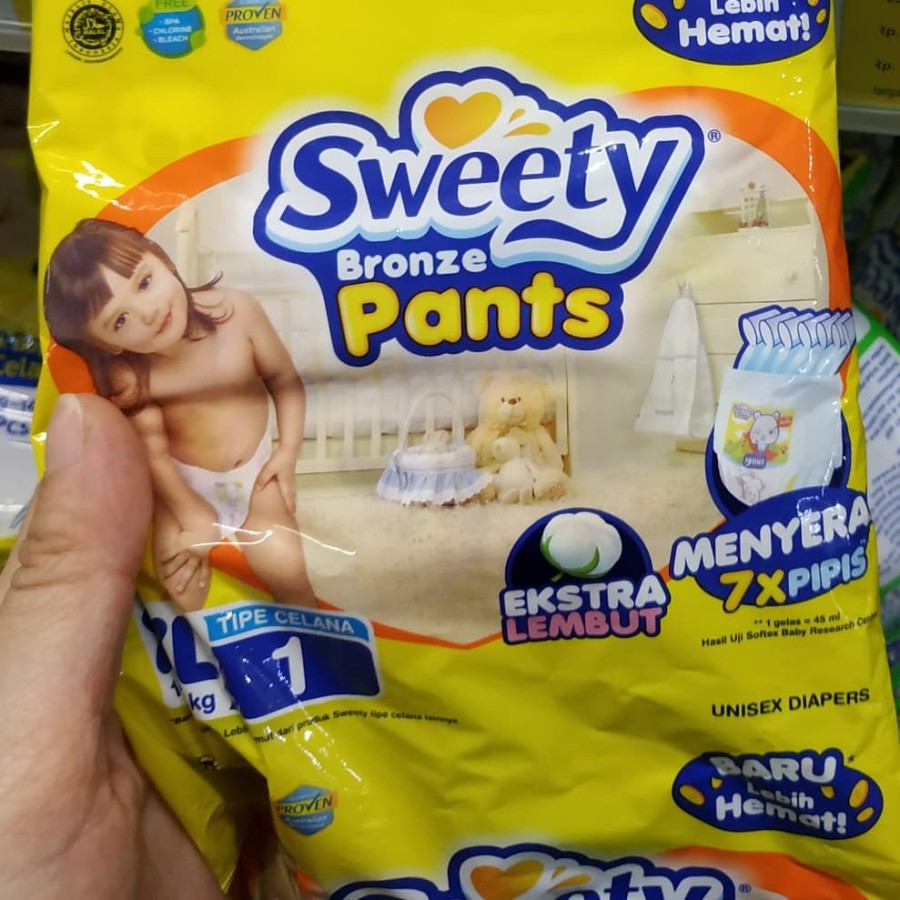 Sweety bronze pants xl 1s (renceng)
