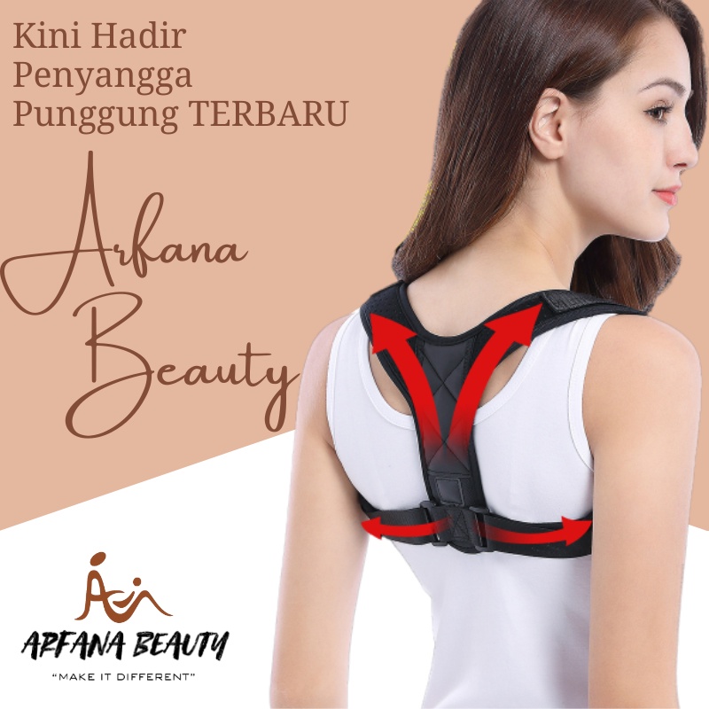 Alat Penyangga Punggung Anti Bungkuk Alat kesehatan Korset Untuk Sakit Punggung Terapi Tulang Skeliosis Back Support Posture Corrector Adjustable Import Original Premium Termurah