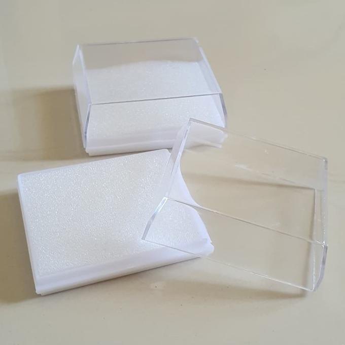 

[COD] (Isi 12) Kotak / Box / Tempat Plastik Polos 7cm Aksesoris Bros Rosario [COD]