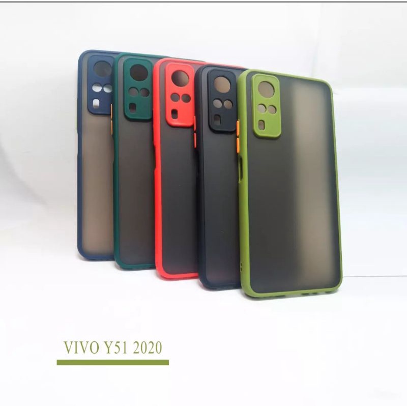 Case Dove Vivo Y51 Transpadan Slim Fuze Makaron