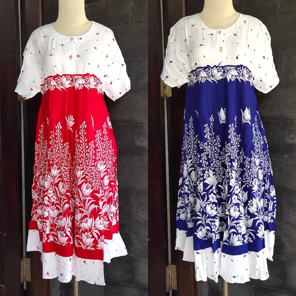 [Harga Promo] Daster Klok Gajah Putih