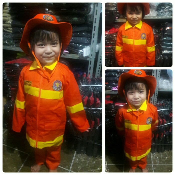 BAJU PEMADAM KEBAKARAN ANAK