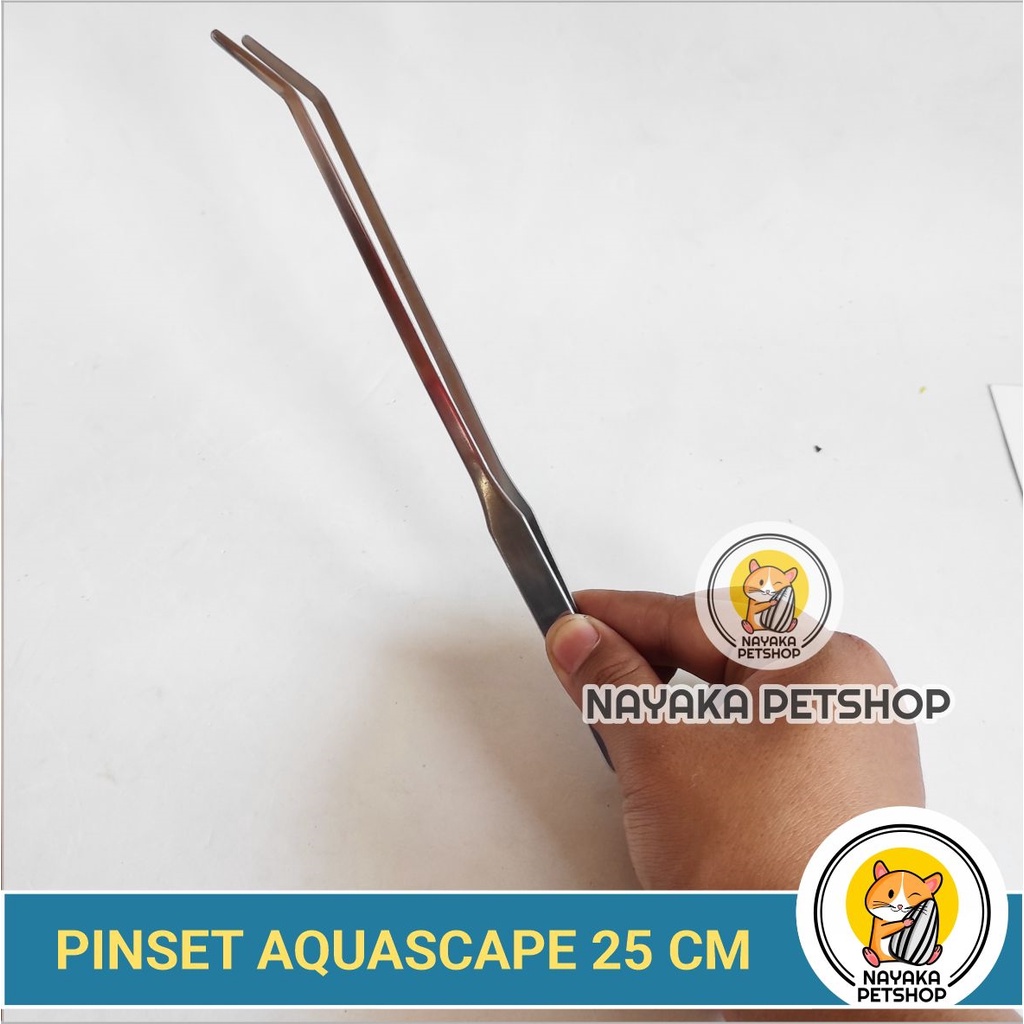 Pinset Aquascape Bengkok Tanaman Air Hias Aquarium