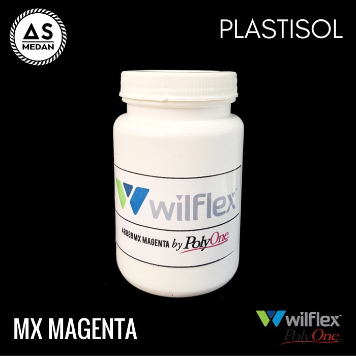 Tinta Plastisol WILFLEX Mx Magenta Cat Sablon Tinta Sablon Kaos Plastisol 250gr