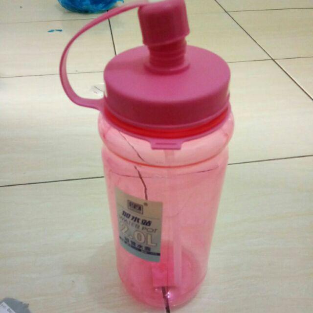Best Seller Botol Minum Jumbo B36 2000ml/big Watter Bottle/tempat Air Minum 2liter