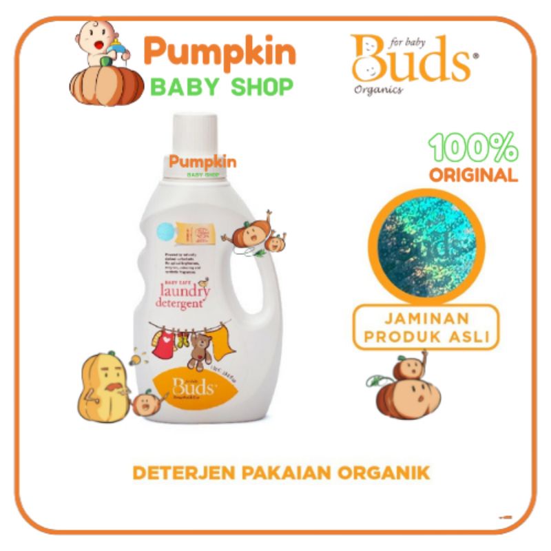 Buds Organics Baby Safe Laundry Detergent 1000ml