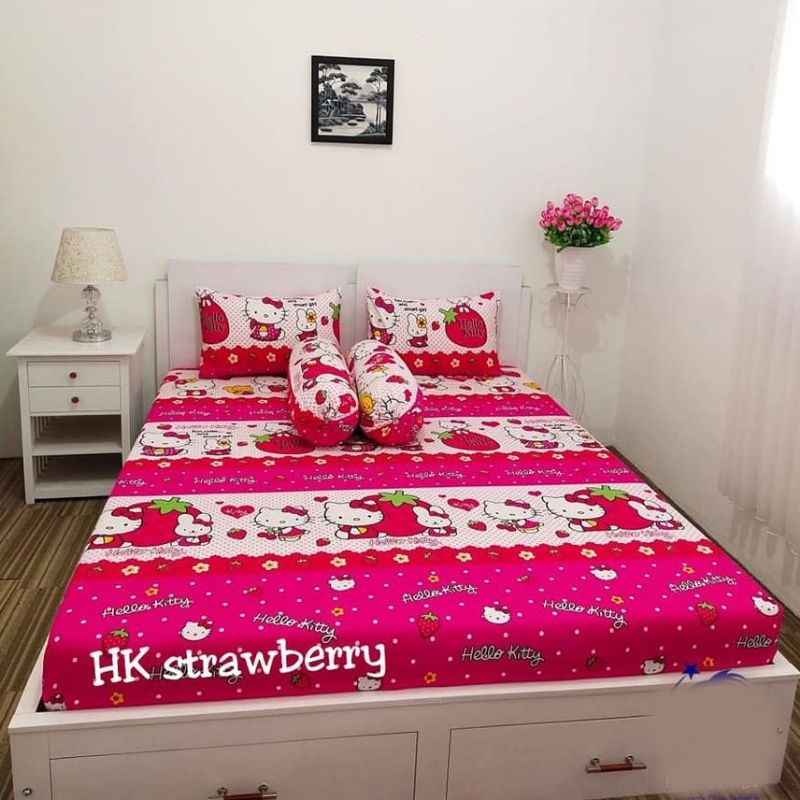 sprei sudut karet no 1 dan no 2 UK 180x200x15/160×200×15