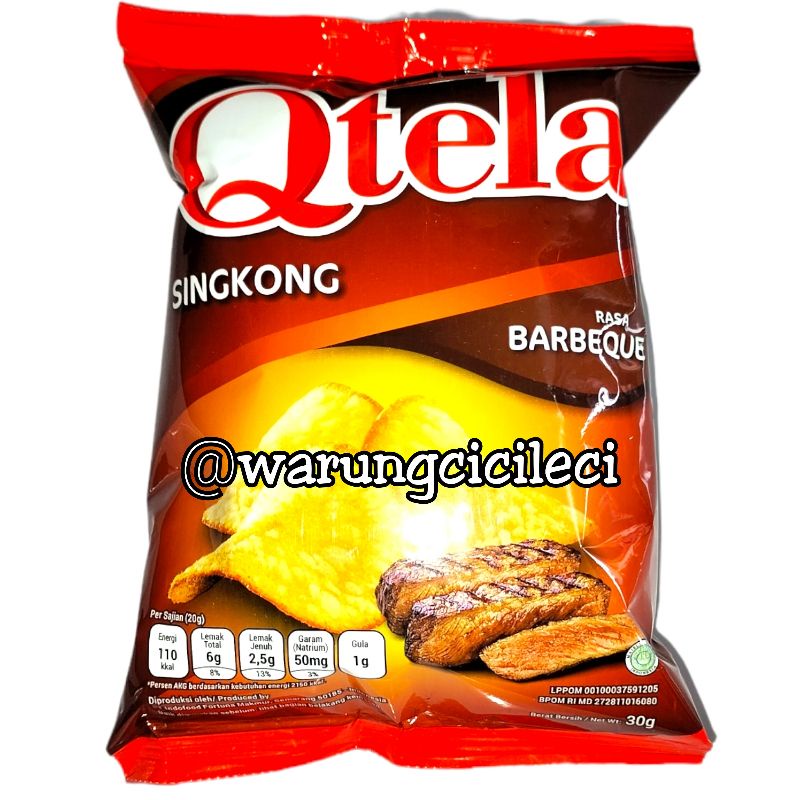 

QTELA KERIPIK SINGKONG BARBEQUE 20g