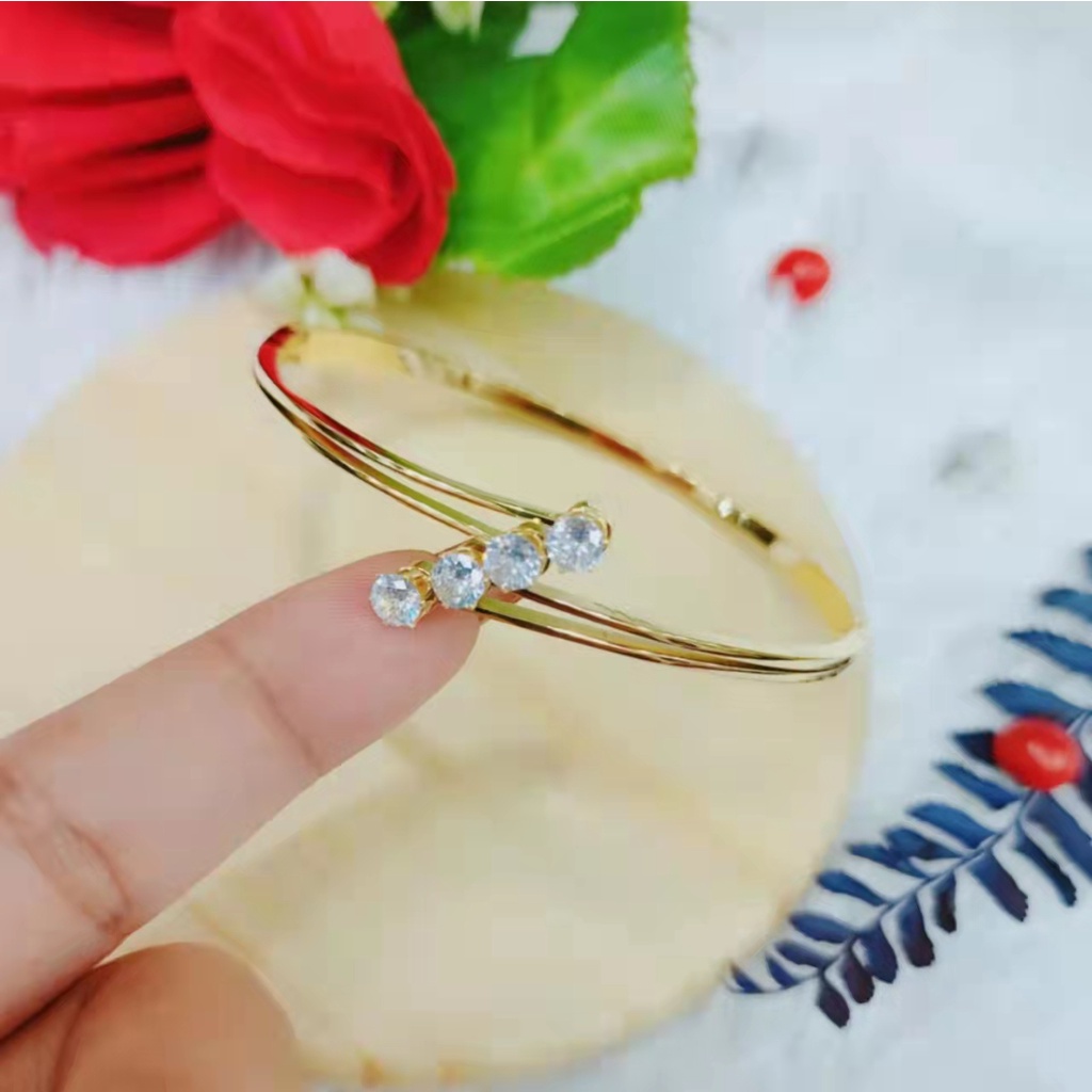 Gelang Titanium Permata Perhiasan 1203