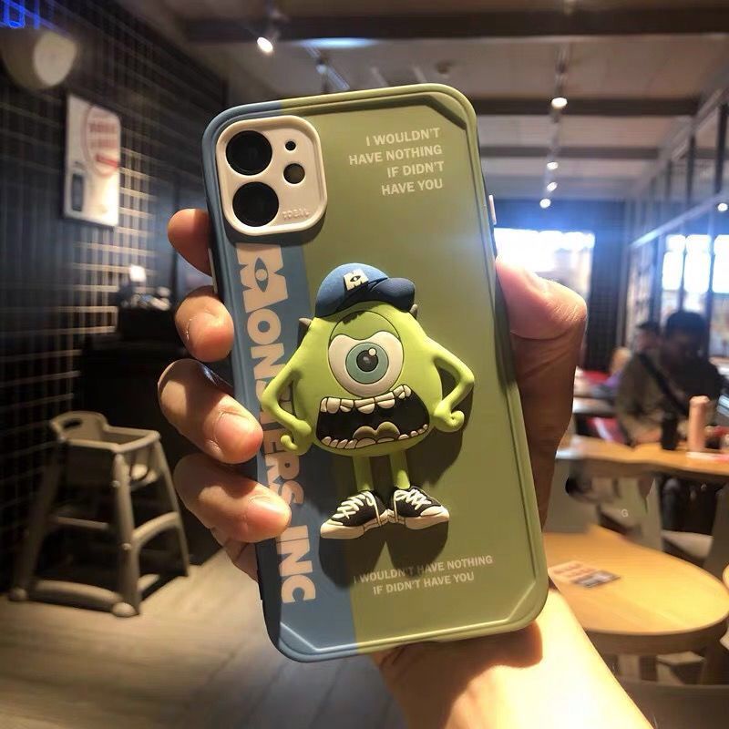 Soft Case Silikon Motif Kartun 3D Lucu Untuk IPhone 7 8Plus XR 11 12 promax XS